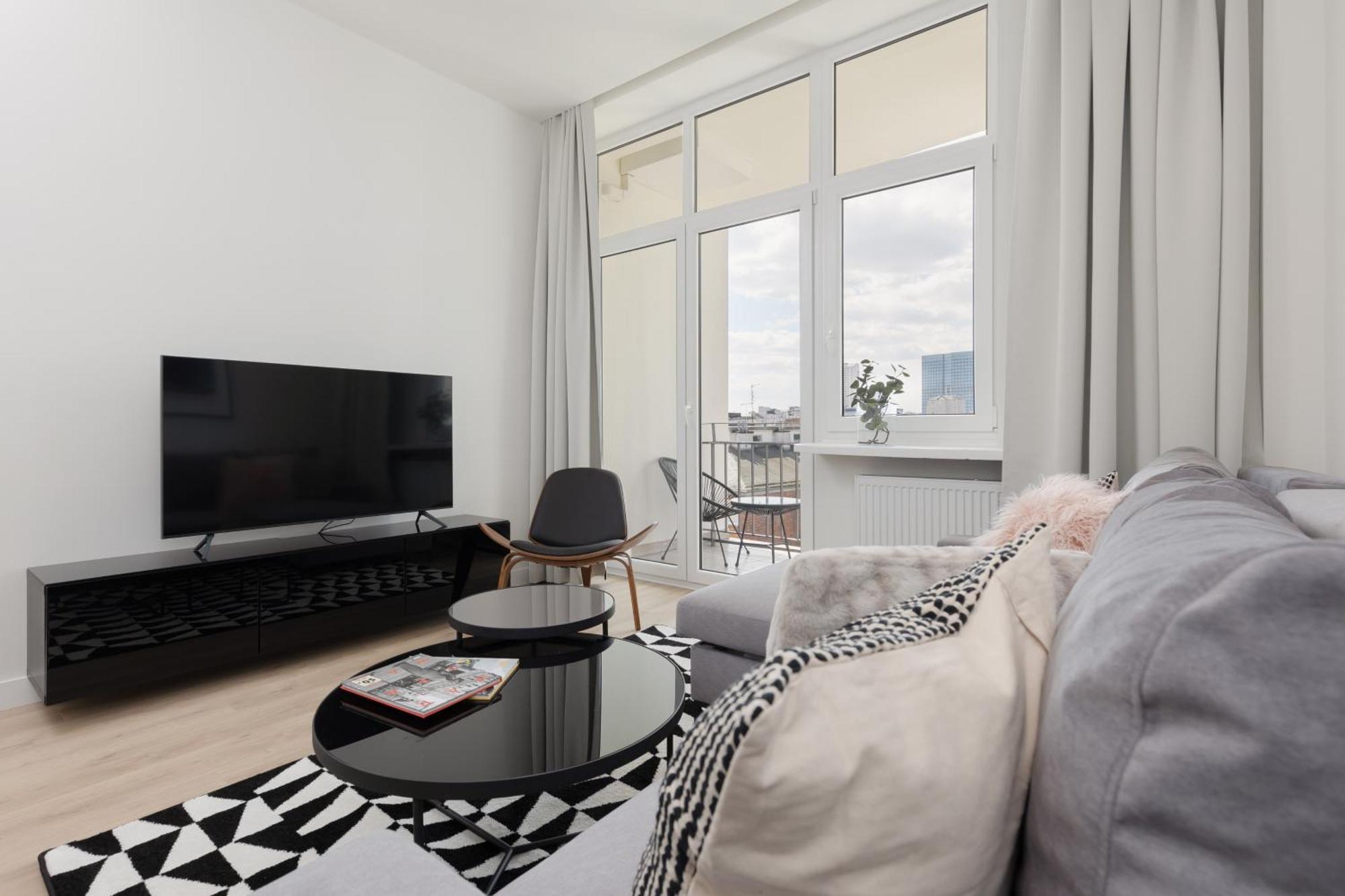City Panorama Spacious Apartment By Renters Prestige Varşovia Exterior foto
